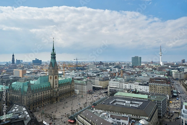 Obraz Hamburg skyline