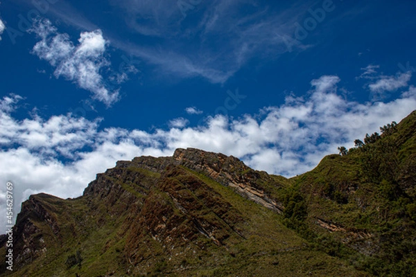 Obraz clouds over the mountains