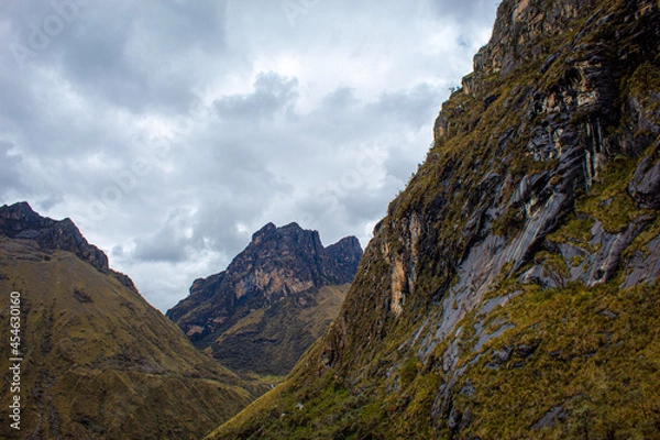 Fototapeta landscape with clouds