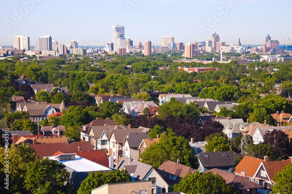 Obraz Milwaukee - city panorama