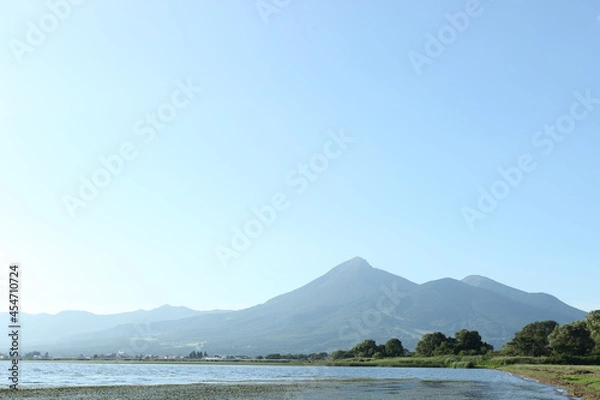 Obraz 猪苗代湖と磐梯山