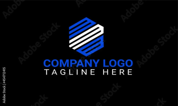 Fototapeta Initial logo Design