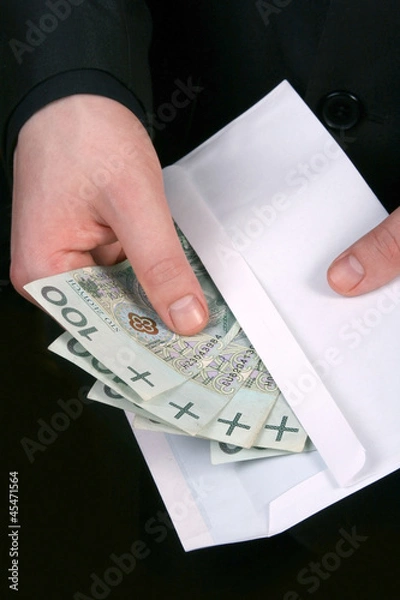 Obraz Money in envelope
