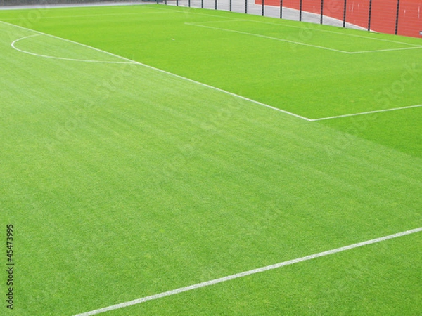 Fototapeta Soccer field