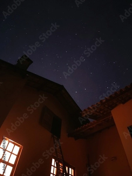 Obraz house in the night