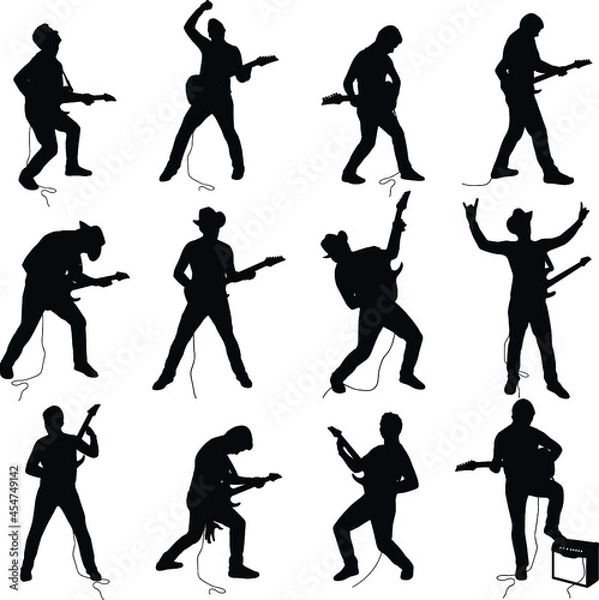 Obraz Guitar player set