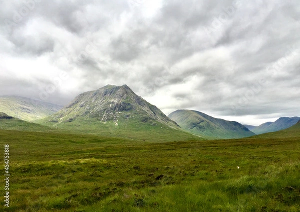 Obraz mountain landscape with clouds