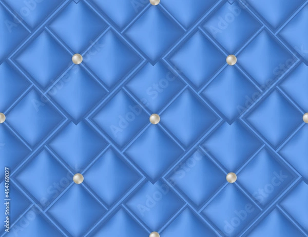 Obraz Blue seamless texture with pearls