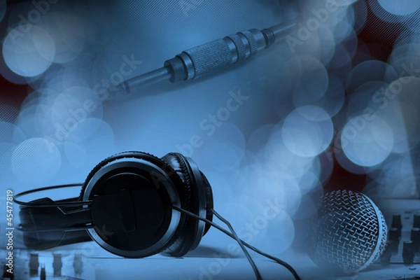 Obraz Music DJ Mix Concept