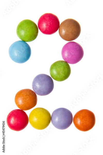 Obraz Schokolinsen ABC - 2