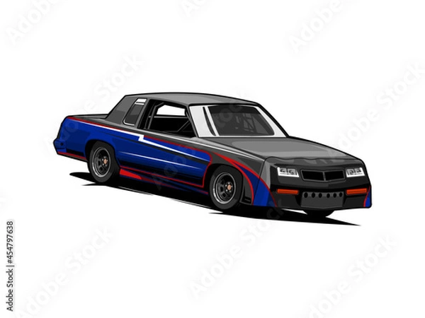 Obraz stock car racing