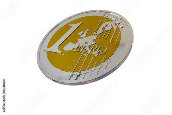 Obraz Euro Münze