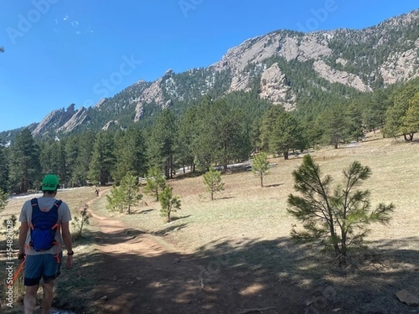 Obraz hiking in the mountains