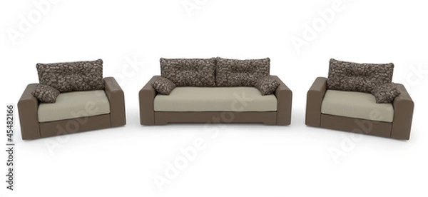 Obraz Sofa and armchair