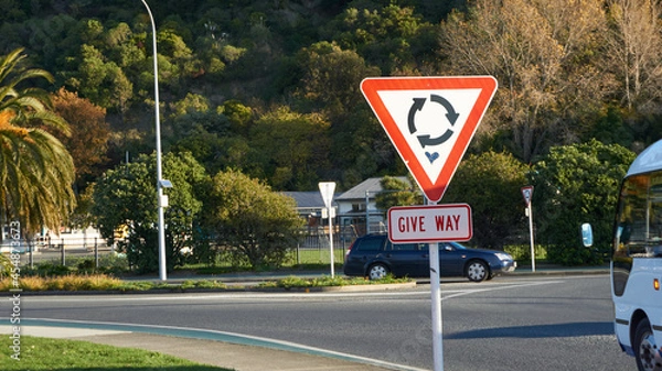 Obraz Give way