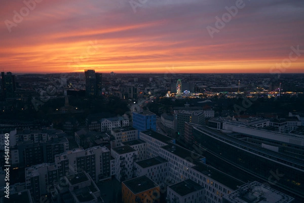 Fototapeta skyline Hamburg