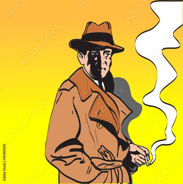 Obraz Detective Character