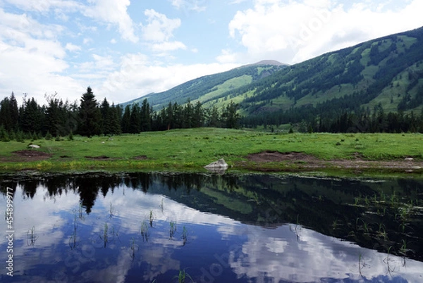 Obraz lake in the mountains