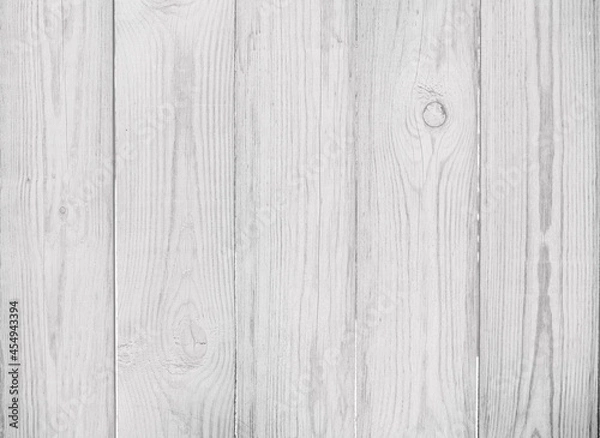 Fototapeta The texture of the wooden white surface. Blackboard with white and gray paint, soft focus. Abstract background	