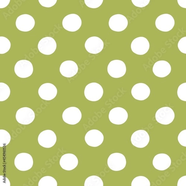 Fototapeta seamless polka dots pattern