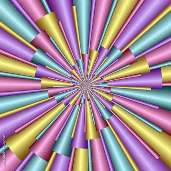 Obraz Multicolored Spiral