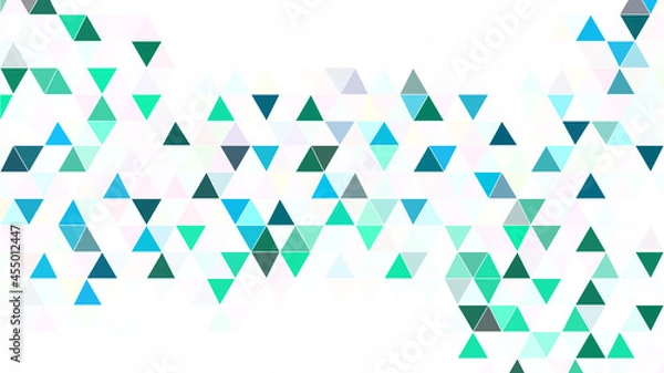 Fototapeta Abstract polygonal space low poly background with white lines. Connection structure. Vector science background. Polygonal vector background.