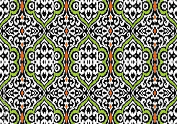 Obraz Ikat Green