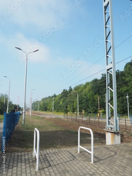 Obraz train on the railway