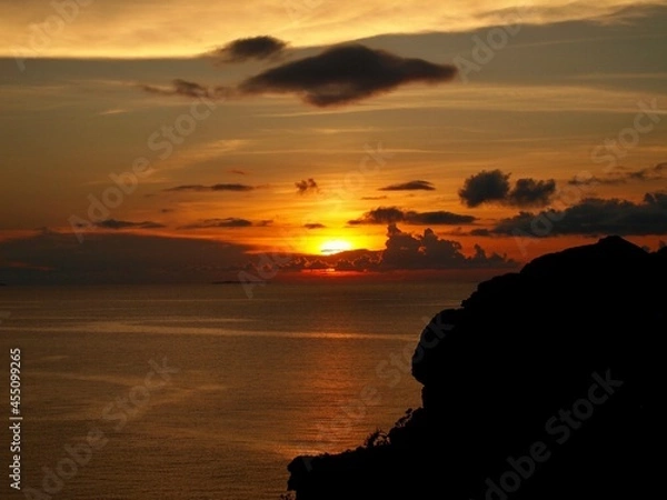 Obraz sunset over the sea