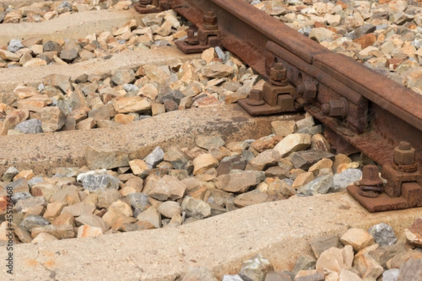 Fototapeta Railway tracks 
