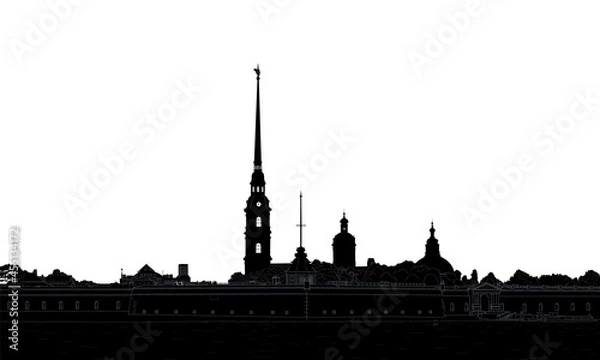Fototapeta Peter and Paul Fortress