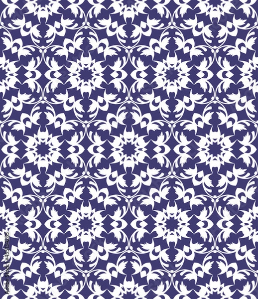 Obraz white abctract pattern