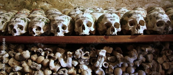 Obraz Hallstatt ossuary