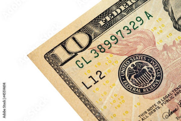 Obraz ten dollar
