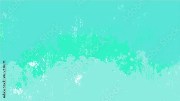 Fototapeta Green watercolor background for your design, watercolor background concept, vector.