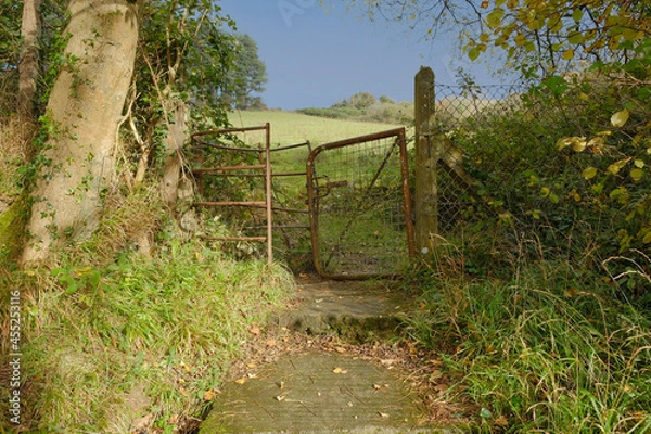 Obraz Glenasmole Gate, Co. Dublin, Ireland