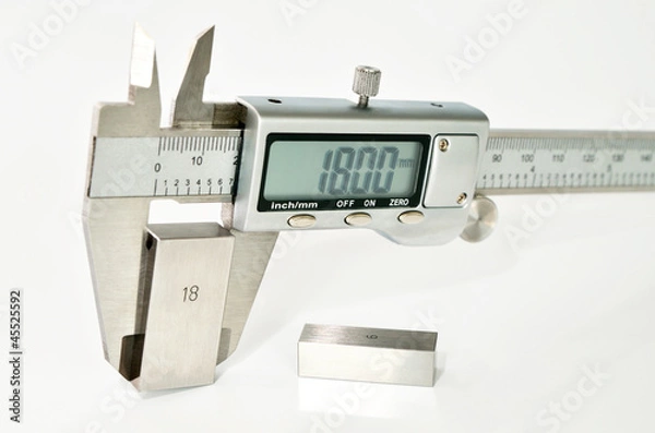 Obraz caliper calibration