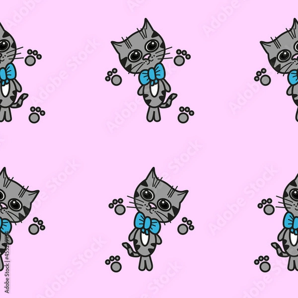 Fototapeta grey cats