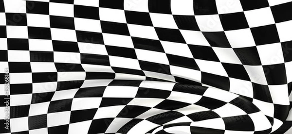 Fototapeta background of checkered flag pattern