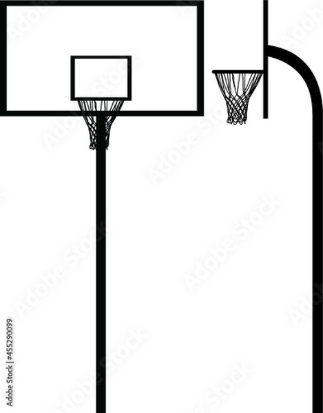 Obraz Basketball hoops