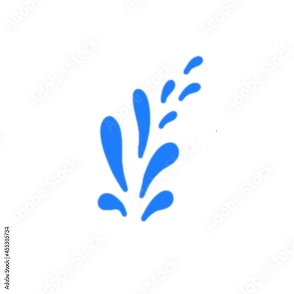 Obraz Set of funny linear flat elements 