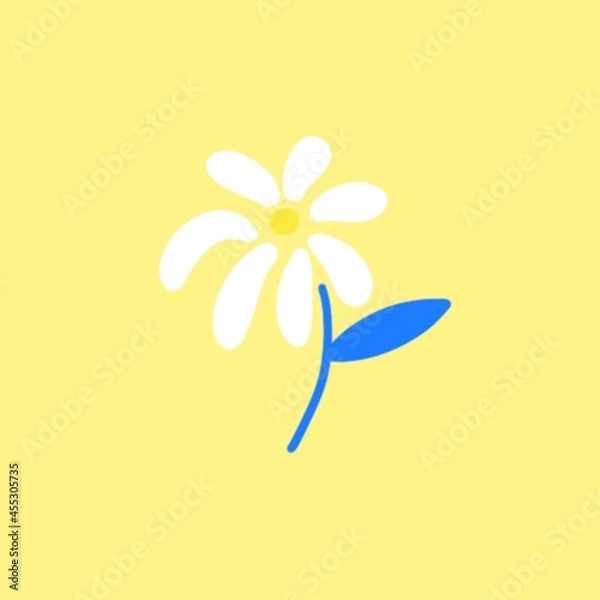 Obraz Set of funny linear flat elements 