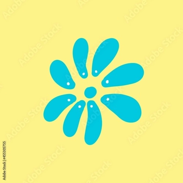 Obraz Set of funny linear flat elements 