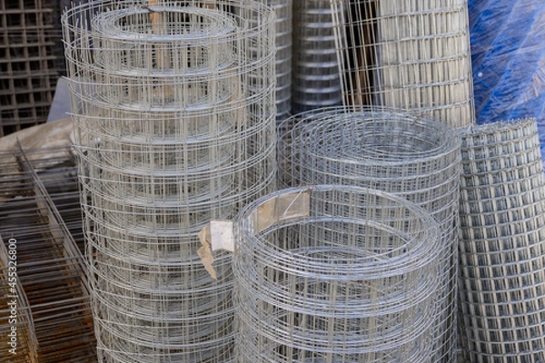 Obraz Galvanized welded wire mesh