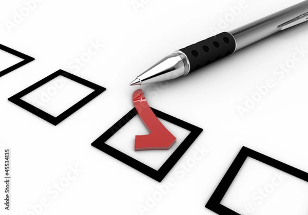 Obraz The questionnaire 4