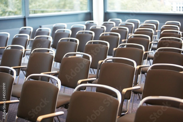 Fototapeta leerer Saal