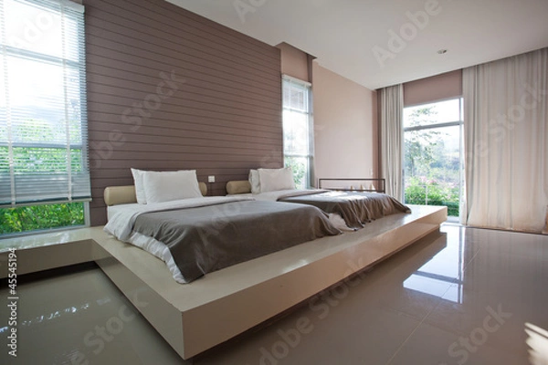 Obraz modern bedroom