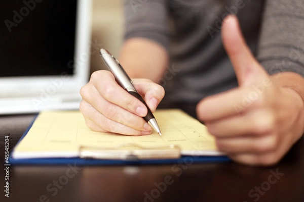 Obraz Formular ausfüllen