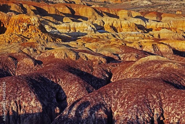 Obraz red rock texture