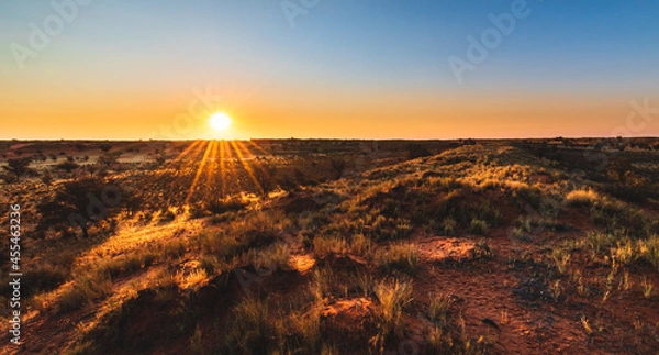Obraz Kalahari sunset